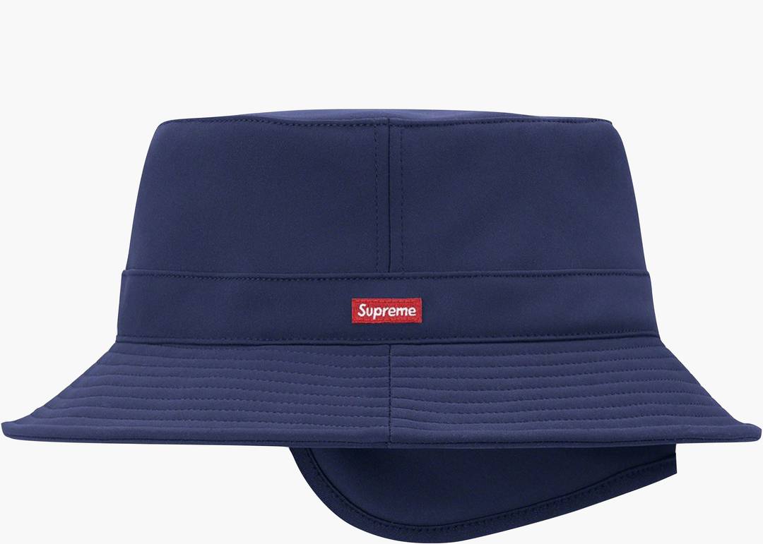 Supreme WINDSTOPPER Earflap Crusher Navy | Hype Clothinga