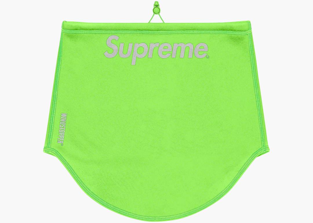 Supreme WINDSTOPPER Neck Gaiter Bright Green Hype Clothinga