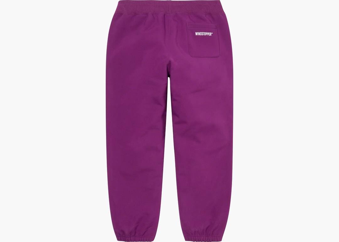 Supreme WINDSTOPPER Sweatpant (FW21) Purple | Hype Clothinga