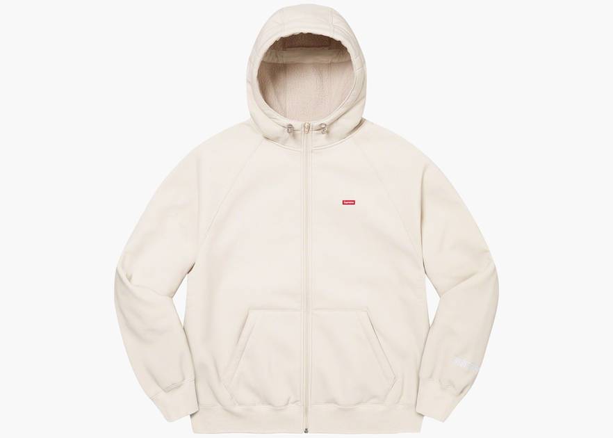 Supreme WINDSTOPPER Zip Up Hooded Sweatshirt (FW21) Stone | Hype Clothinga