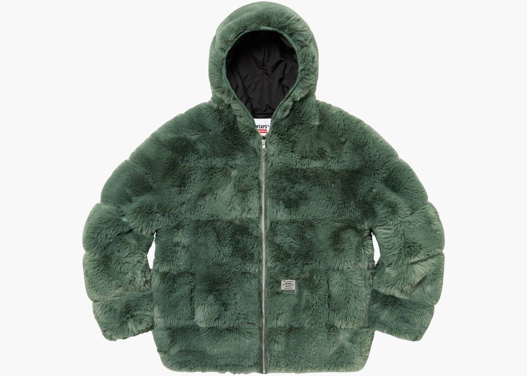 新作格安】 Supreme - supreme wtaps faux fur hooded jacketの通販 by