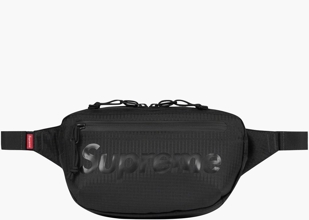 Supreme Logo Waist Bag Black