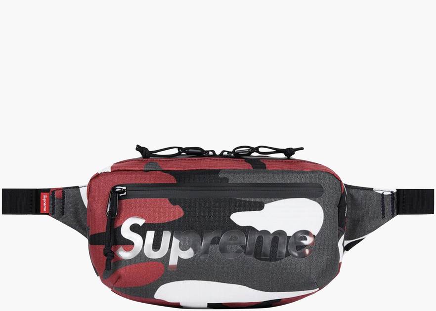 Supreme Waist Bag Red Camo