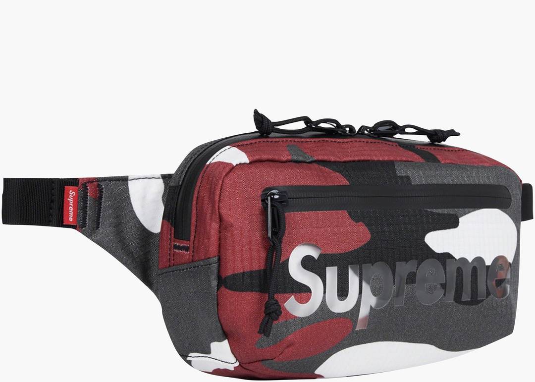 Supreme Waist Bag Red Camo