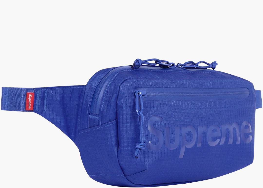 Suede Caps — Supreme Waist Bag (Blue)