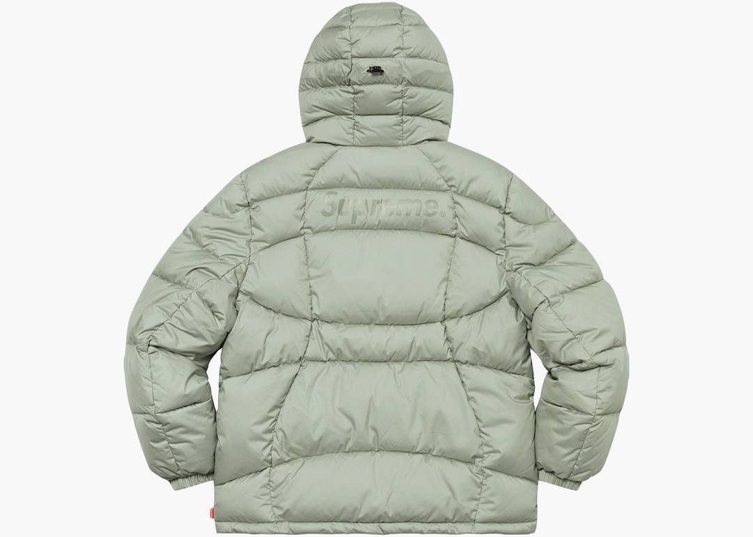 Supreme Warp Hooded Puffy Jacket Sage | Hype Clothinga