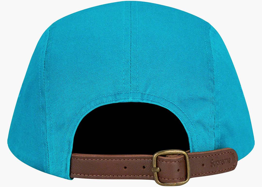 Supreme Washed Chino Twill Camp Cap Cap (SS22) Teal | Hype Clothinga