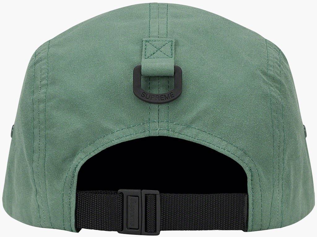 Supreme Waxed Cotton Camp Cap Green | Hype Clothinga