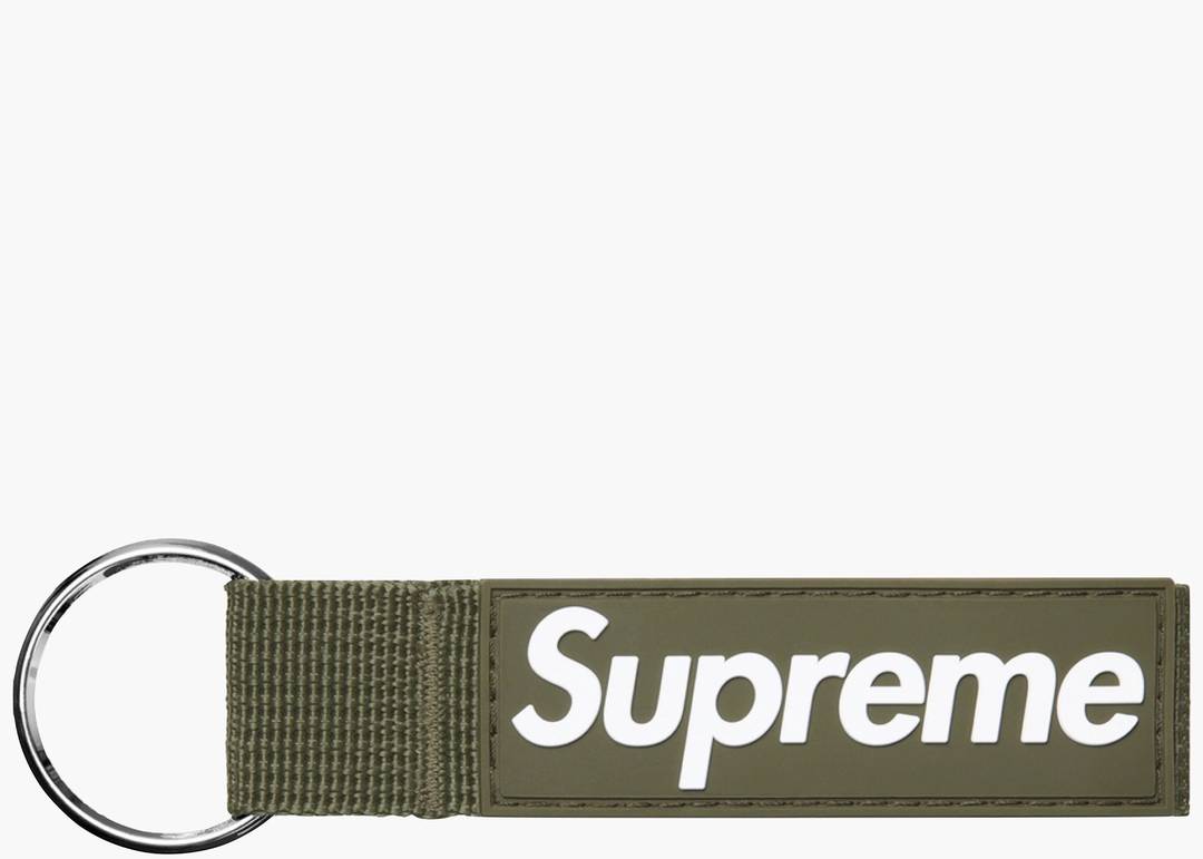 新品Supreme Webbing Keychain black igirl - キーホルダー