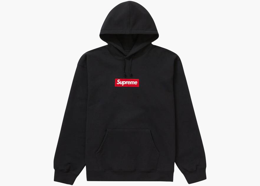 Supreme West Hollywood Box Logo Hooded Sweatshirt Black | Hype Clothinga
