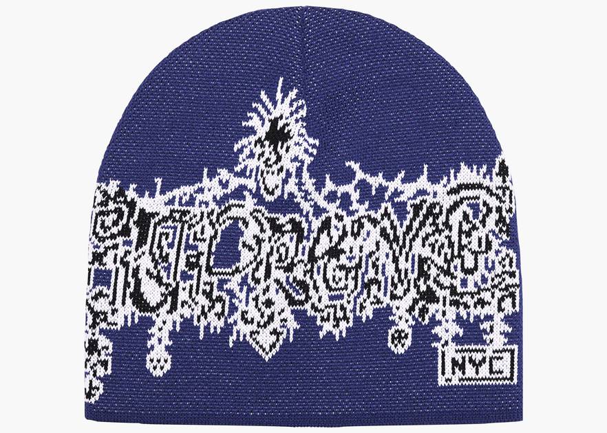 Supreme Wombat Beanie Light Royal | Hype Clothinga