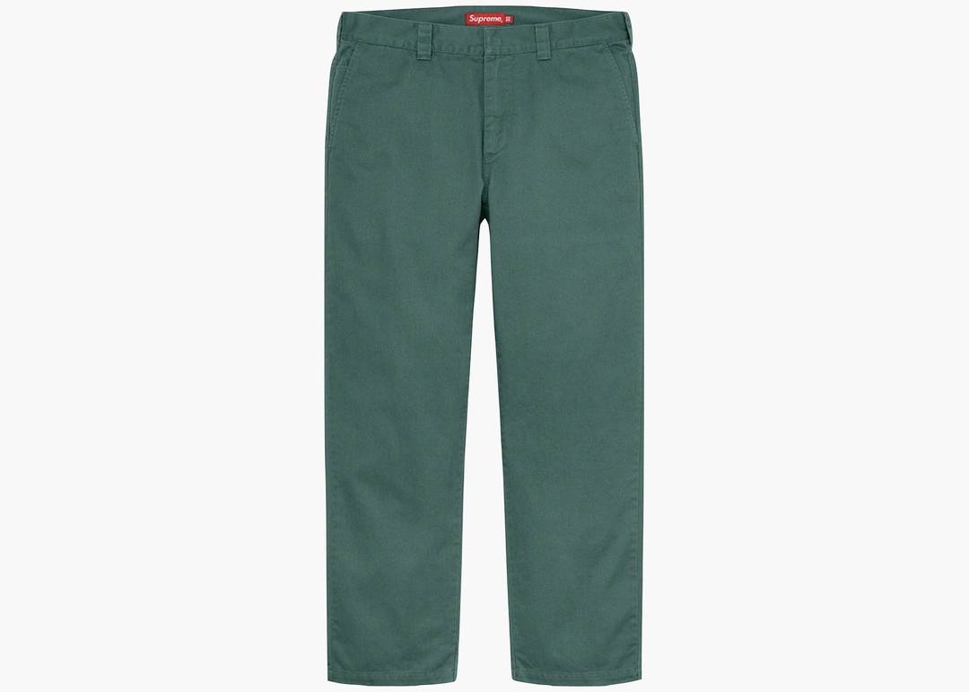 Supreme Work Pant Dusty Teal | Hype Clothinga