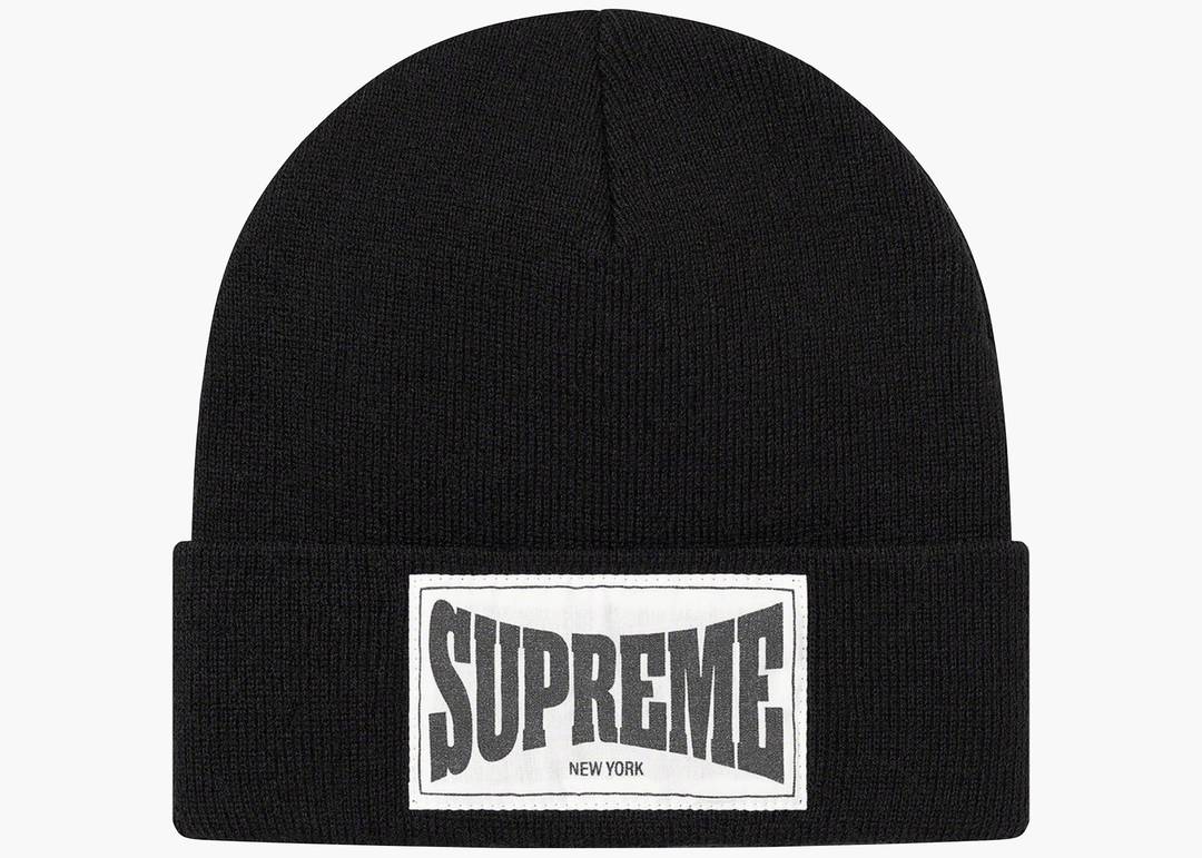 supreme week18 Crossover Beanie Blacksupreme