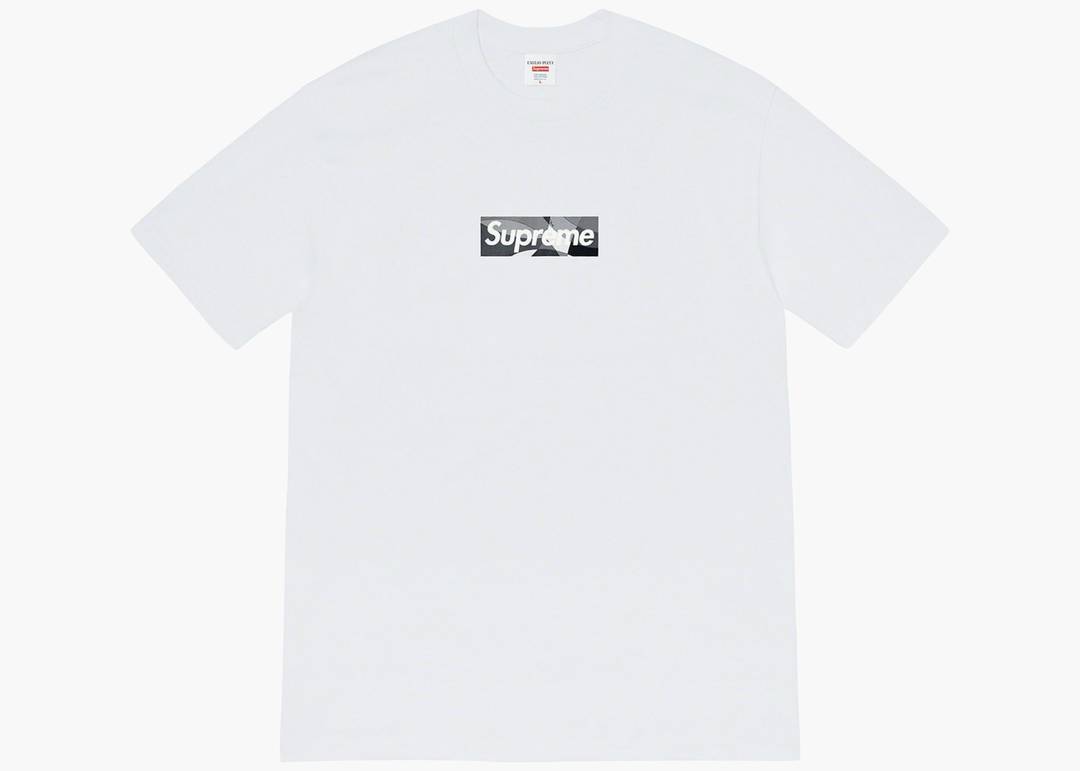 Supreme / Emilio Pucci Box Logo Tee White/Black