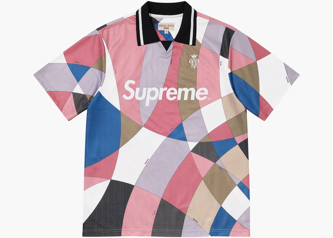 Supreme / Emilio Pucci Soccer Jersey Dusty Pink