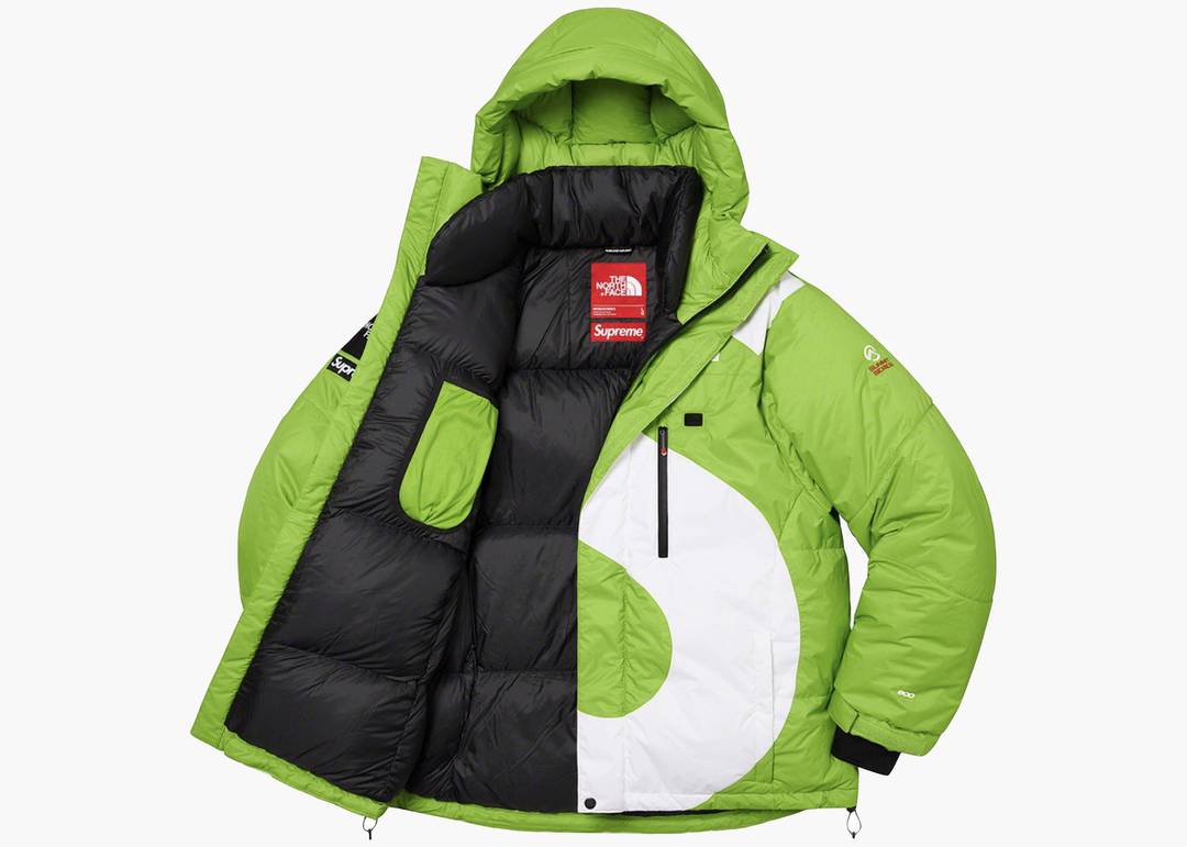 Supreme & The North Face Himalayan Parka Lime | Hype Clothinga