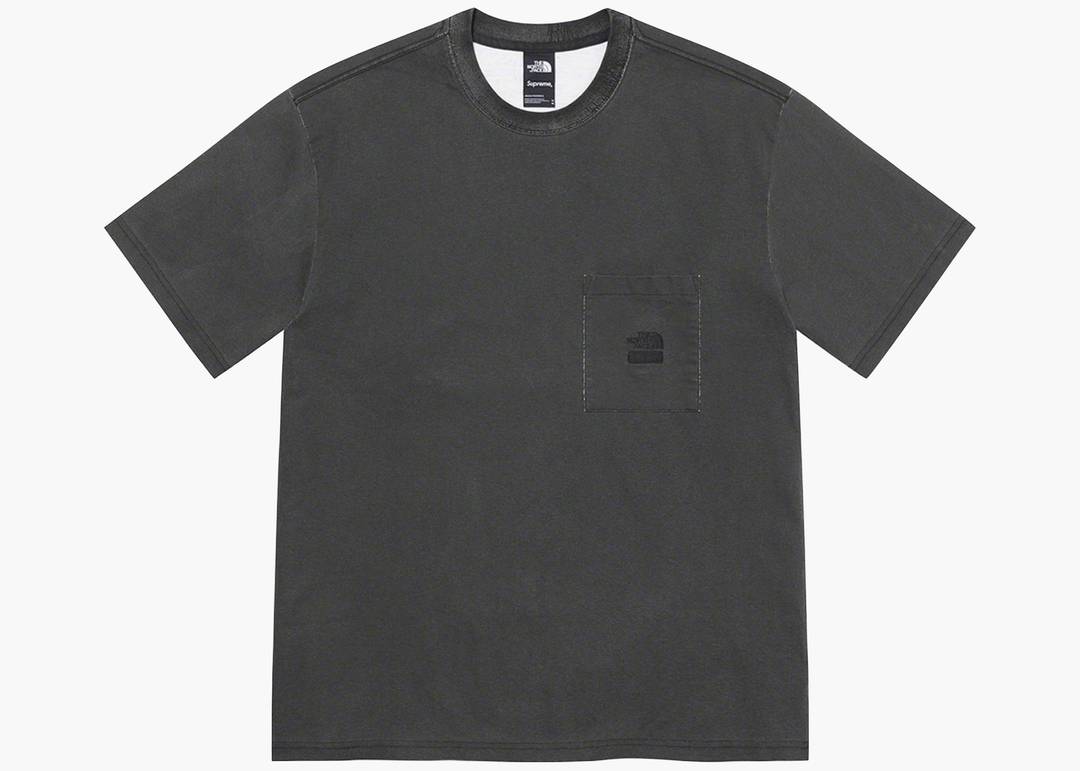 Supreme / The North Face Pigment Printed Pocket Tee Black