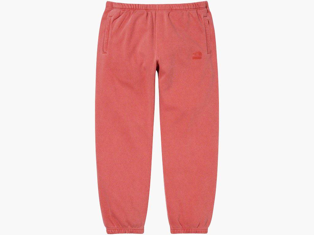 Supreme / The North Face Pigment Printed Sweatpant Red