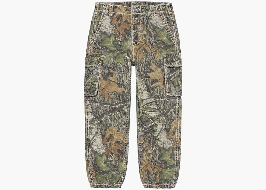 Supreme / True Religion Denim Cargo Pant Mossy Oak Camo | Hype Clothinga