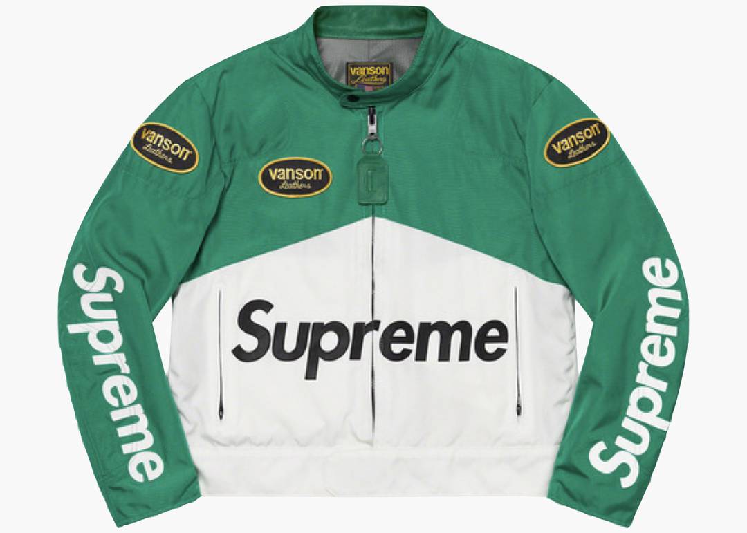 Supreme Vanson Leathers Cordura Denim Jacket