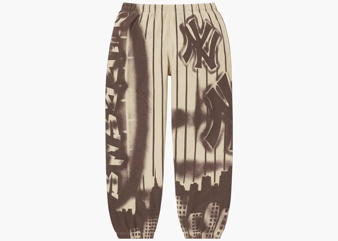 Supreme New York Yankees Airbrush Skateboard Deck White