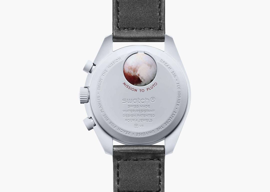 Swatch x Omega Bioceramic Moonswatch Mission to Pluto | Hype Clothinga