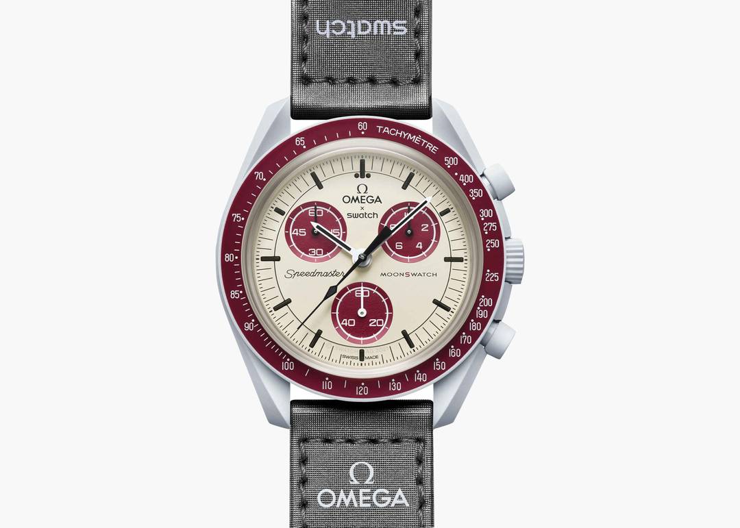 Swatch x Omega Bioceramic Moonswatch Mission to Pluto | Hype Clothinga