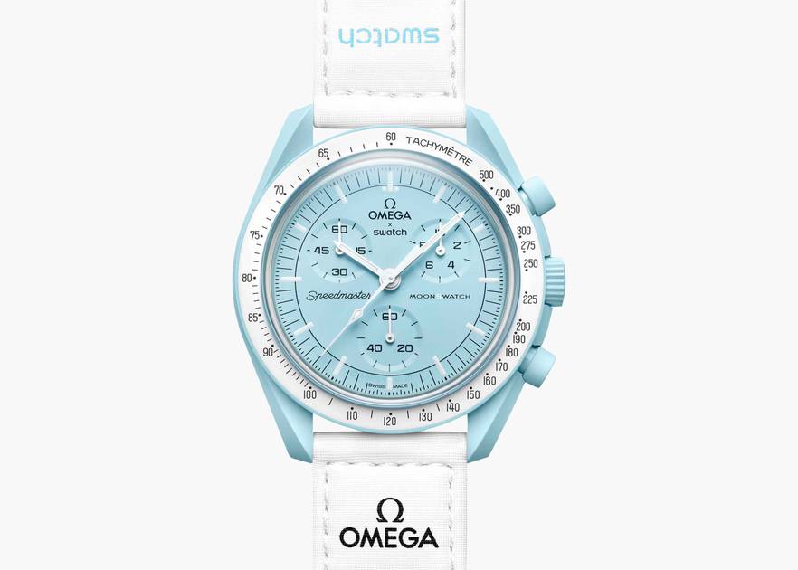 Swatch x Omega Bioceramic Moonswatch Mission to Uranus | Hype