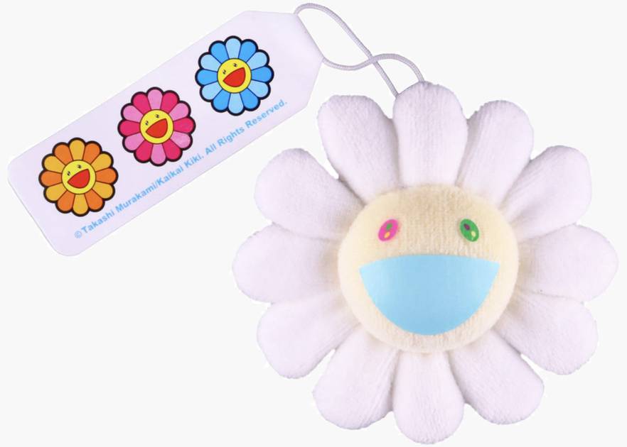 Takashi Murakami Flower Plush Pins in store now!! Many other items  available online at WWW.UNIQUEHYPENYC.COM