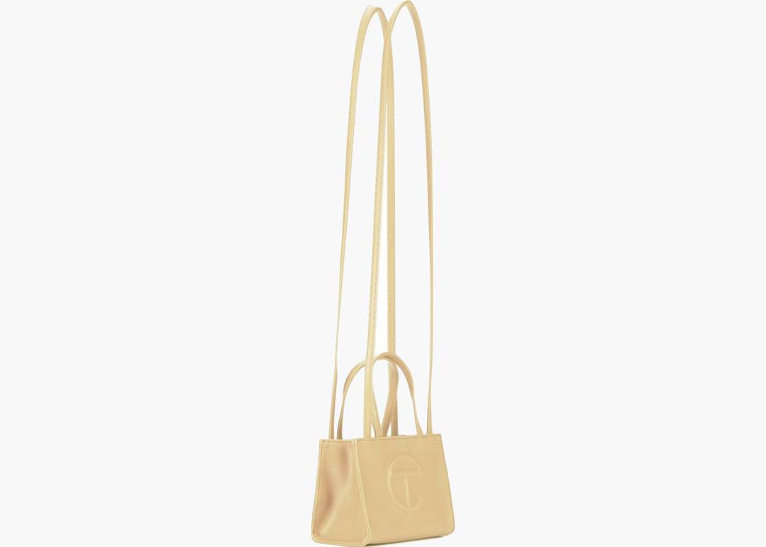 telfar bag small cream