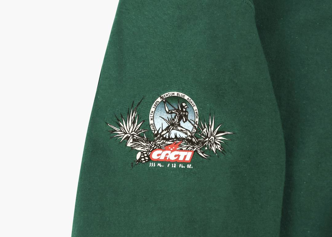 Travis Scott Cacti Icon Heritage Crewneck Green