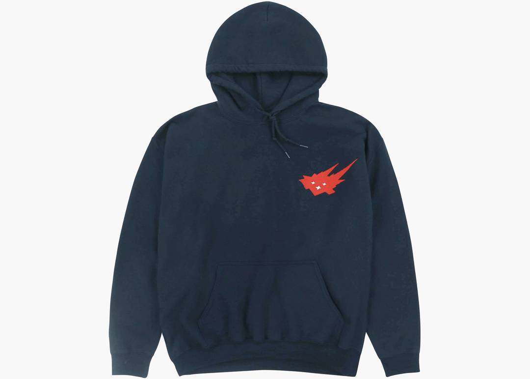 Travis Scott Cacti Icon Heritage Hoodie Navy | Hype Clothinga