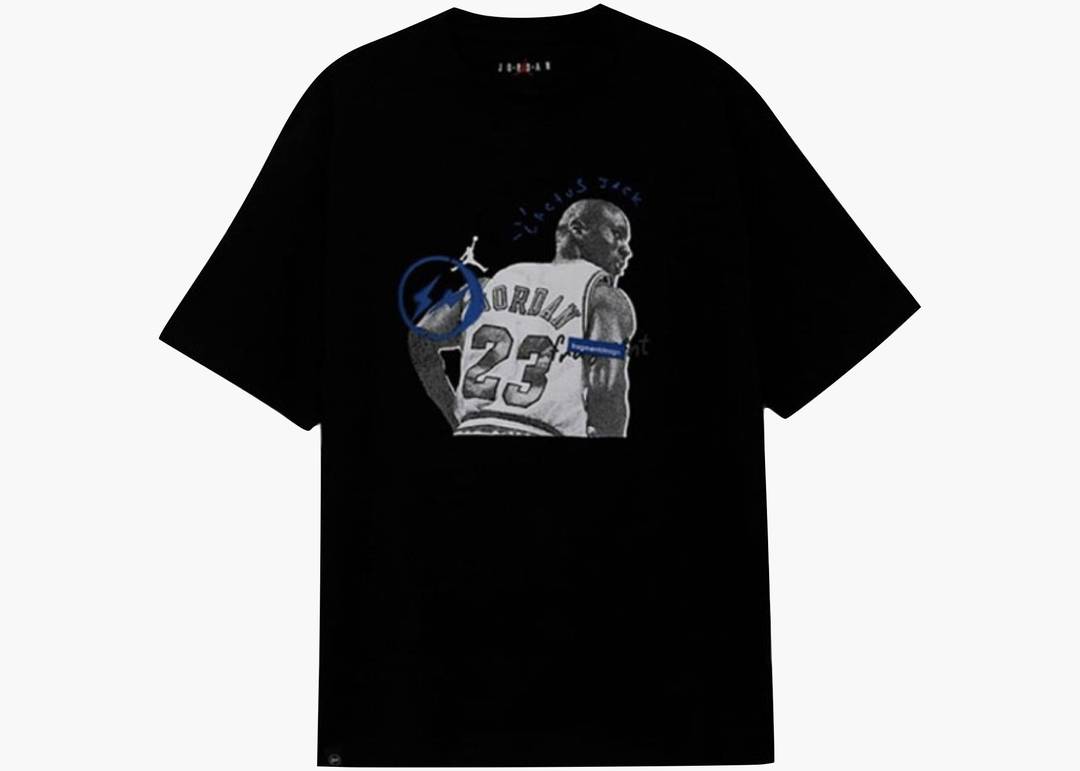 Travis Scott x Jordan x Fragment T-shirt Black