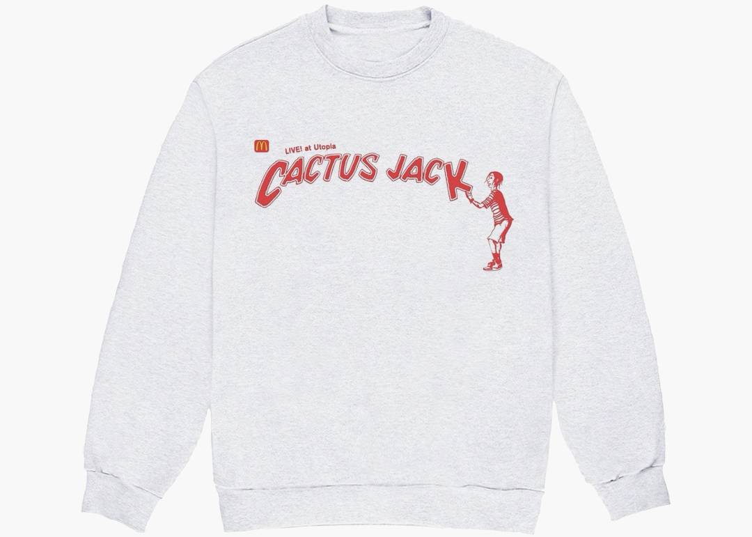 Cactus Jack Letters White T-Shirt - Shop Now