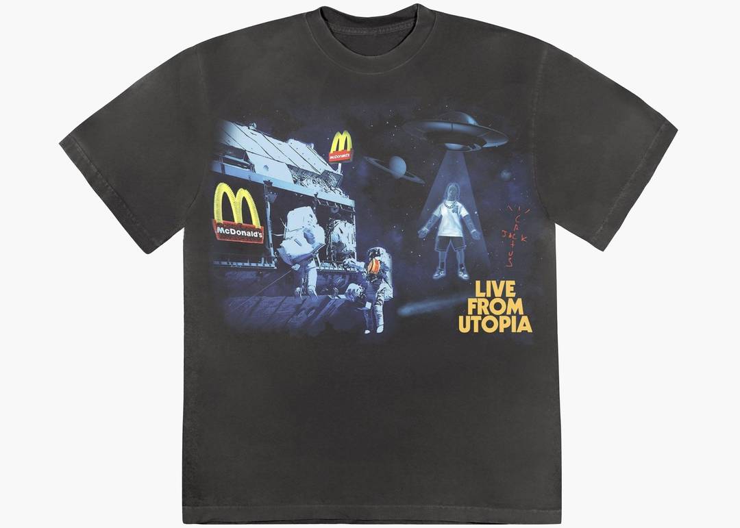Travis Scott Utopia Merch T Shirt, Travis Scott Utopia Tour Tee T Shirt  AN21481