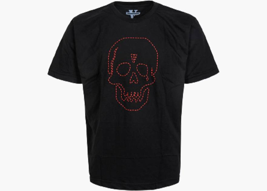 Vlone X Neighborhood Skull T-shirt Red | Hype Clothinga