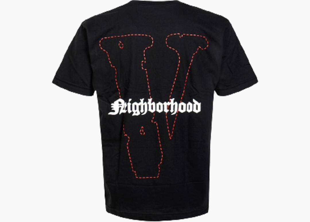 Vlone X Neighborhood Skull T-shirt Red | Hype Clothinga