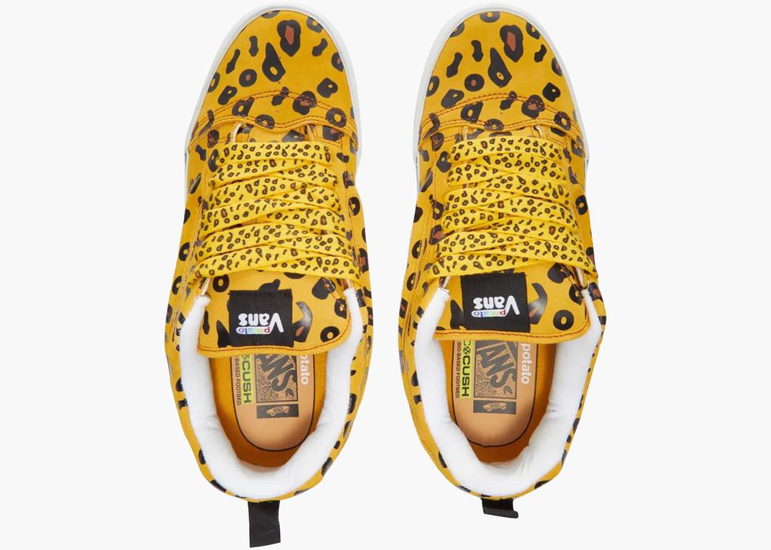 Vans Imran Potato x UA Knu-Skool VR3 LX Leopard Golden Glow