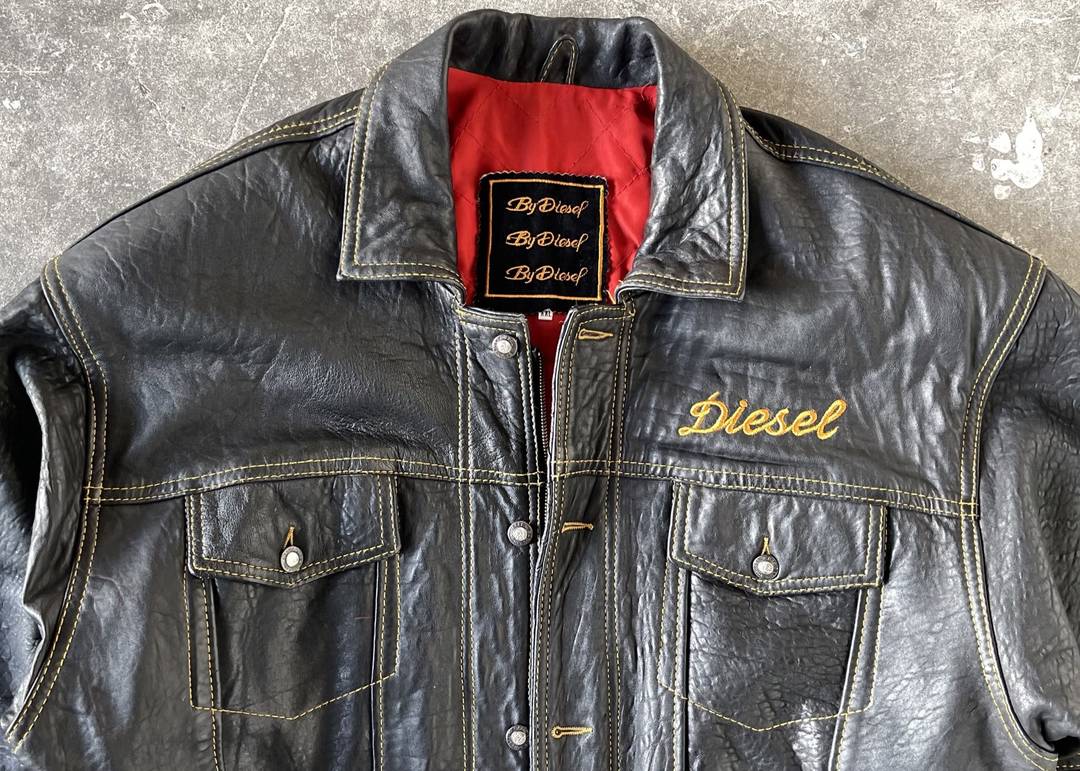 Vintage Archive Ultra Rare Diesel Leather Jacket | Hype Clothinga
