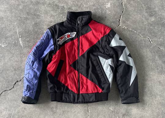 Vintage Bomber Dainese Jacket Nylon '80s Made in Italy  00147 Hype Clothinga Limited Edition