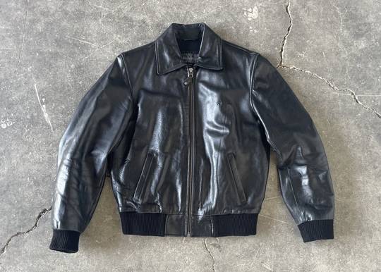 Vintage Bomber Jacket Redskin Black Stone  00157 Hype Clothinga Limited Edition