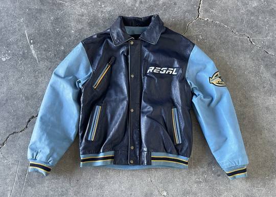 Vintage Bomber Leather Official Wear Regal  00139 Hype Clothinga Limited Edition