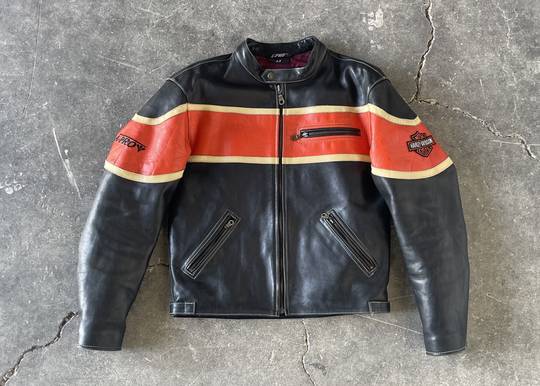 Vintage Leather Jacket Harley Davidson A-Prov 90's  00193 Hype Clothinga Limited Edition