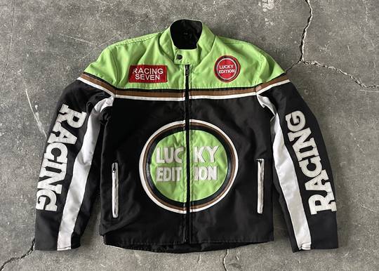 Vintage Rare Lucky Edition Racing Jacket 0025 Hype Clothinga Limited Edition