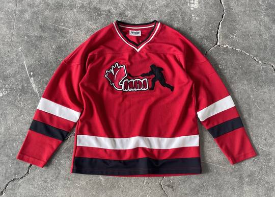 Vintage T-shirt Jersey Hockey Canada Impression Canada  00141 Hype Clothinga Limited Edition