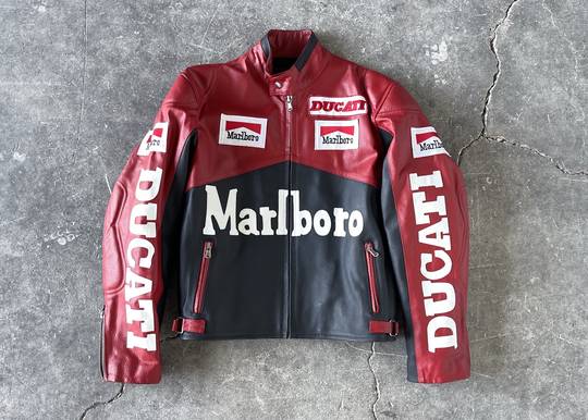 訳あり商品 レーシングジャケット DUCATI/marlboro ジャケット 