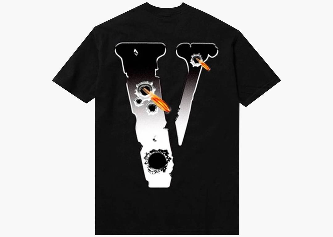 Vlone X Pop Smoke Hawk Em' T-shirt