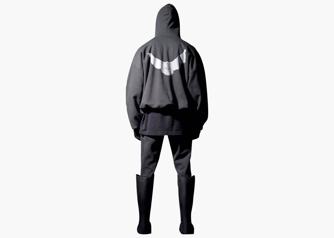Yeezy Gap Engineered by Balenciaga Dove Hoodie Dark Grey Yeezy Gap Engineered by Balenciaga Dove Hoodie Dark Grey
