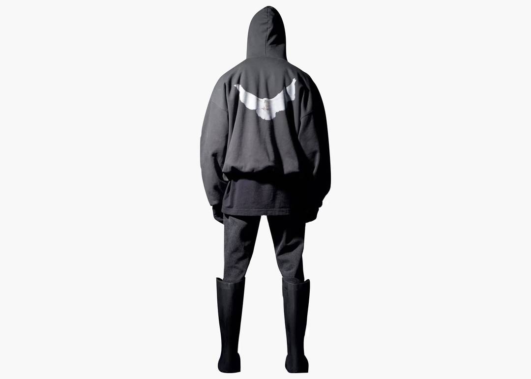 Yeezy Gap Engineered by Balenciaga Dove Hoodie Dark Grey | Hype