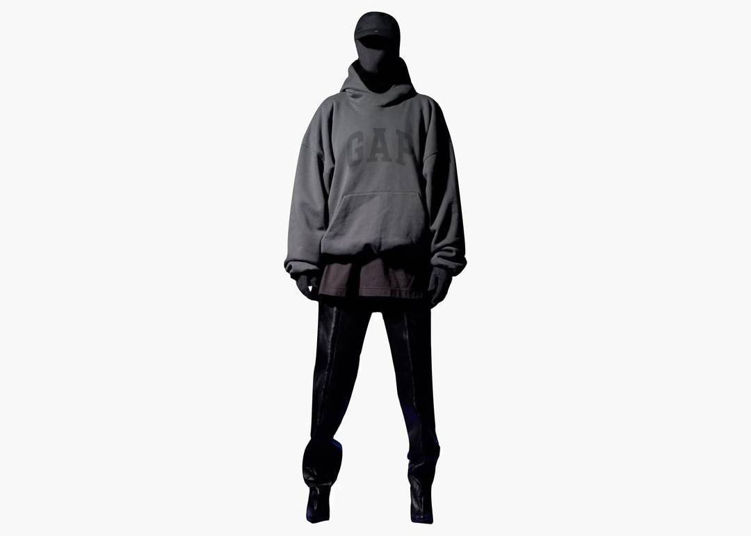 Yeezy Gap Engineered by Balenciaga Dove Hoodie Dark Grey | Hype 